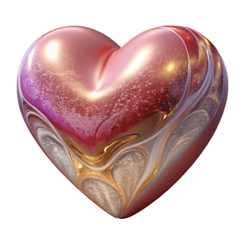 dramatic contemporary Valentines Day Heart Shape Transparent for Romantic Designs exclusive png