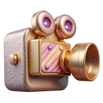 impressive creative Camera Transparent for Filmmaking premium png