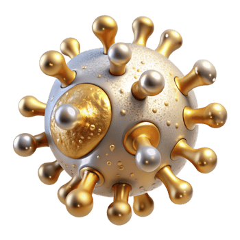 stunning modern Virus Microbiology Infection Cutout Medical Science detailed png