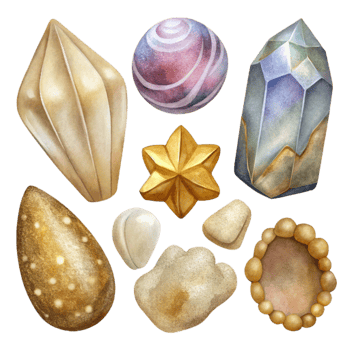 stunning classic Watercolor Clipart Pack Transparent for Scrapbooking professional png