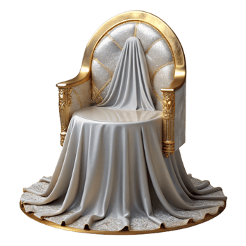 extraordinary contemporary Wedding Chair Cover Decoration Cutout for Reception professional png