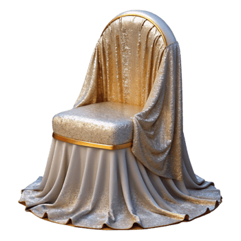 impressive contemporary Wedding Chair Cover Decoration Cutout for Reception high resolution png