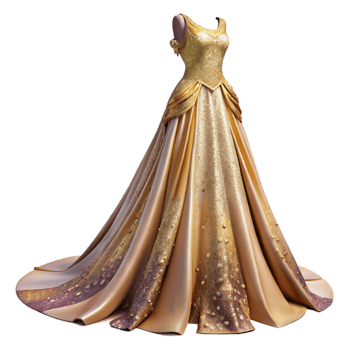 elegant modern Wedding Dress Gown Long Train Transparent for Bridal Boutiques original png