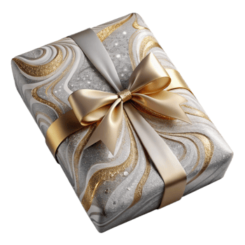 magnificent artistic Wedding Gift Wrapping Paper Pattern Isolated premium png