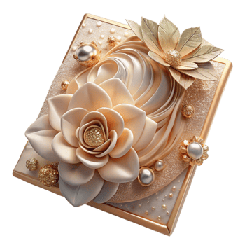 impressive artistic Wedding Invitation Card Floral Design Transparent for Stationery Shops high resolution png