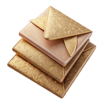 stunning vintage Wedding Invitations Stacked Envelopes Transparent for Stationery genuine png