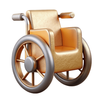 wonderful artistic Wheelchair Accessibility Medical Icon Isolated for Disability Resources authentic png
