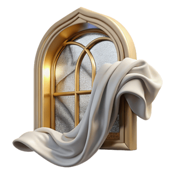 magnificent minimalist Window Frame White Paint Wood Cutout professional png