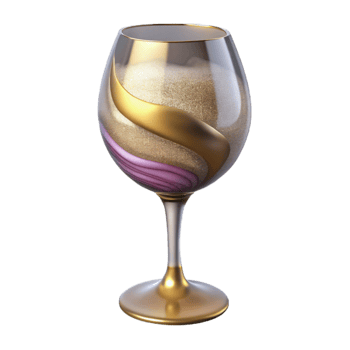 dramatic classic Wine Glass Clear Stemware Cutout Beverage Service original png