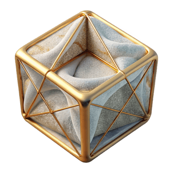 magnificent minimalist Wireframe Vr Cube Transparent for 3d Design Projects exclusive png