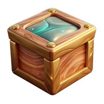 extraordinary creative Wooden Box with Lid Cutout Storage Decor original png