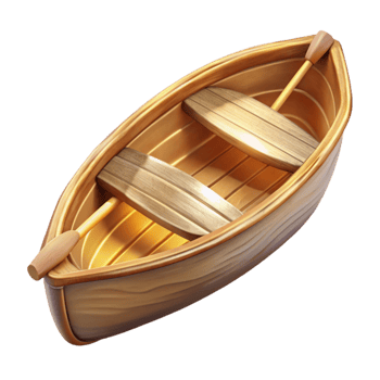 extraordinary traditional Wooden Rowboat Isolated Cutout for Lake Illustrations original png