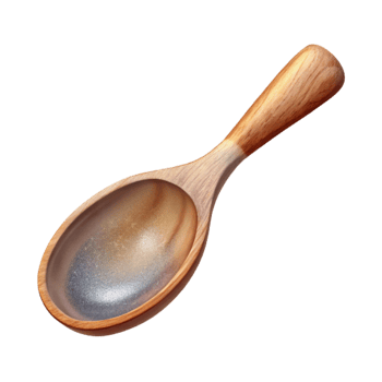 dramatic contemporary Wooden Spoon Utensil Cutout Food Photography Asset original png