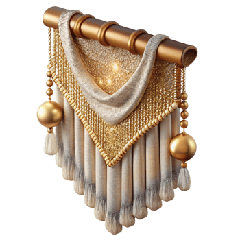 vibrant traditional Woven Wall Tapestry Transparent Background Home Decor genuine png