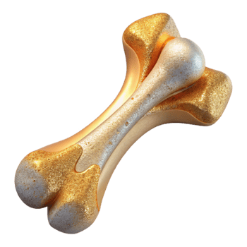 vibrant minimalist Xray Scan Bone Structure Isolated for Radiology Graphics detailed png