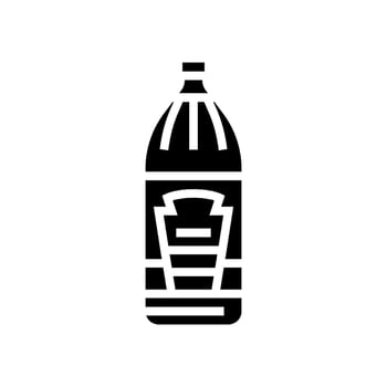 vinegar condiment glyph icon illustration vector