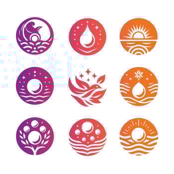 Pearl Collection Aura Logo vector
