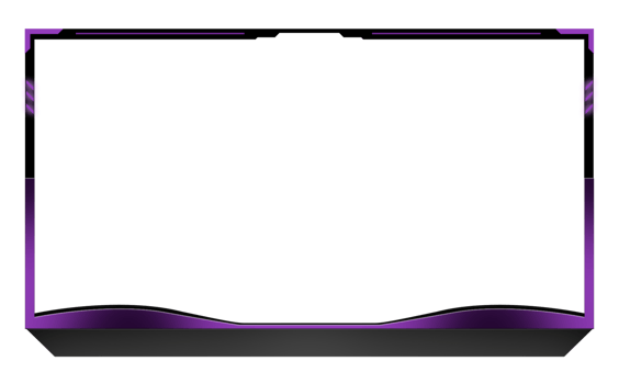 Facecam template for streamer png