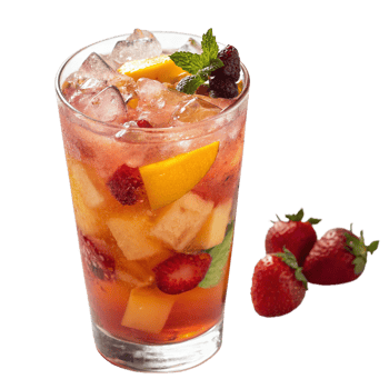 Freshly made tropical juice png
