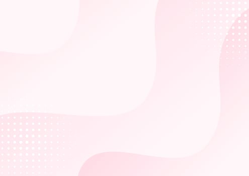 abstract gradient pink wave background with white dots vector