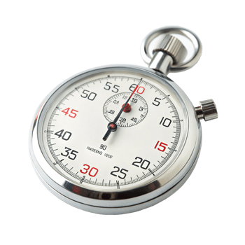 Stopwatch on transparent background isolated png