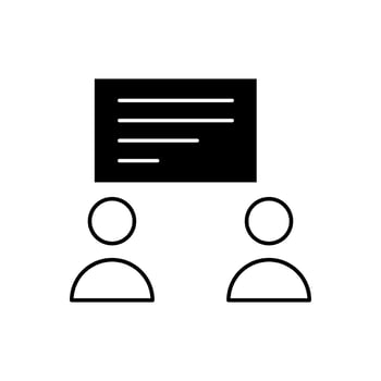 Presentation icon. Presentation icon. Presentation icon vector