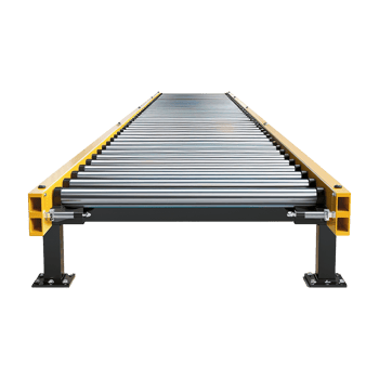 Highquality roller conveyor system for efficient material handling png