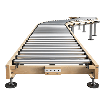 Roller Conveyor System for Efficient Material Handling png