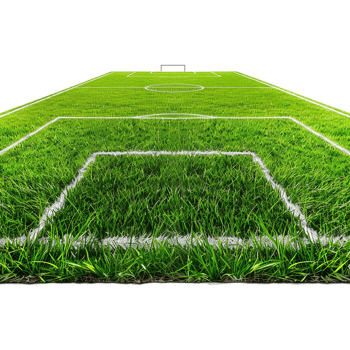 Lush Green Soccer Field Ready for the Big Game png