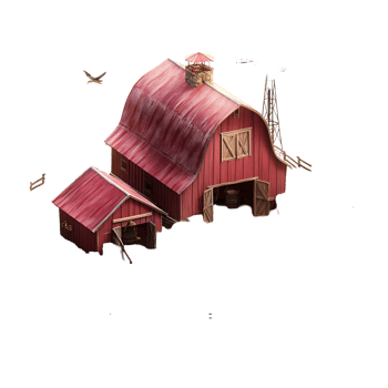 Traditional Barn And Farmhouse Transparent Background png