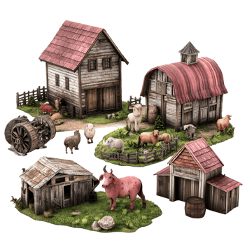 Farmhouse Transparent Background png