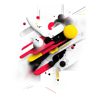 Futuristic Abstract Shapes and Lines png