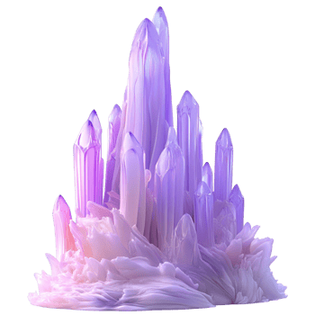 Delicate Purple Bloom Transparent Background png