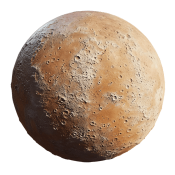 Rugged Terrain of the Red Planet Captivating Martian Landscape png