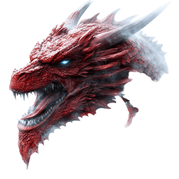 Fire-Breathing Dragon Transparent Background png