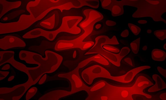 Dark red abstract liquid dynamic gradient waves. Fluid marble texture. color splashes fluid. vector