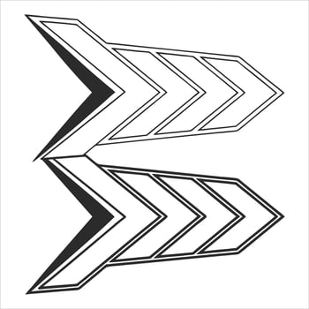 Chevron Arrow Icon vector