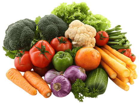 Assorted Colorful Fresh Vegetables png