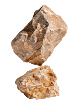 Natural Geode Mineral Stones Isolated on White Background for Textures and Backgrounds in Art and Design Projects png