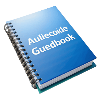 Modern guidebook with sleek blue cover, appealing design, and professional layout png