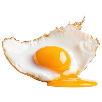 Free Isolated on Transparent Background, Fried egg, food, and beverage, delicious, breakfast, yolk, white, cooking, meal, gourmet png