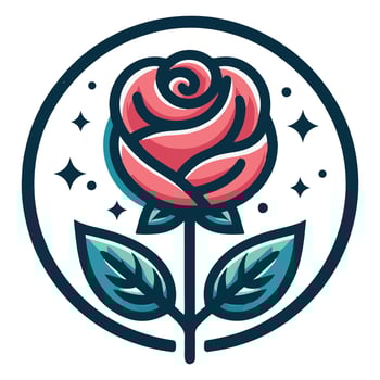 Classic Rose Illustration vector