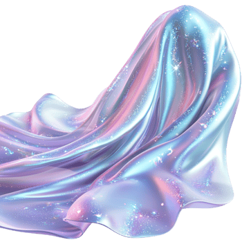 Soft Silky Pink Fabric Draped Elegantly Gentle Folds a Glossy Sheen png