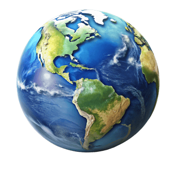 Stunning HighResolution Image of Planet Earth Showing North and South America png