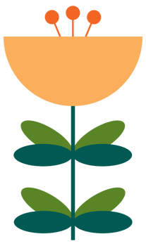 Cute And Colorful Flower Illustration png