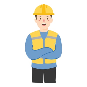 electrical engineer, Industry Safety The people worker vector
