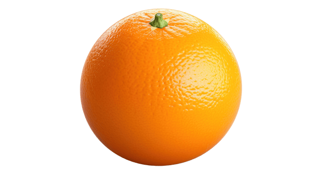 Ripe Orange on Transparent Background. Healthy Life, Fruit, Freshness, Vitamin Boost png
