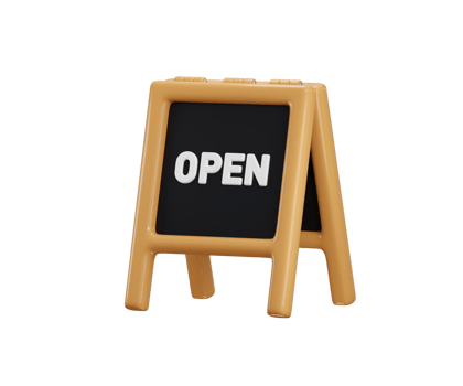 Pavement sign, street chalk board cafe menu, advertisement outdoor stand. Information and promotion outside billboard png