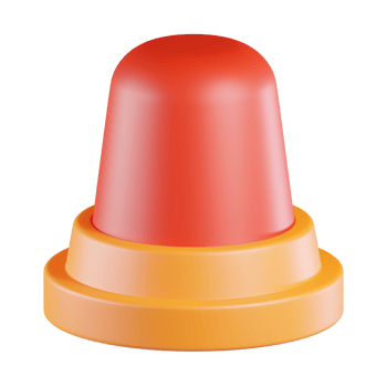 Ambulance Siren 3D Icon Illustration png