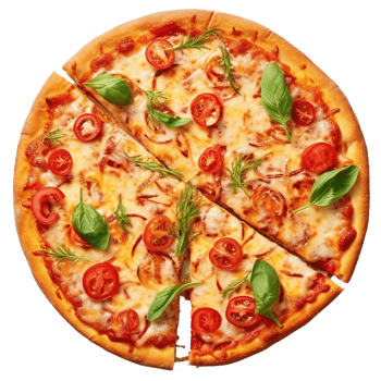 Tasty Pizza on Transparent png